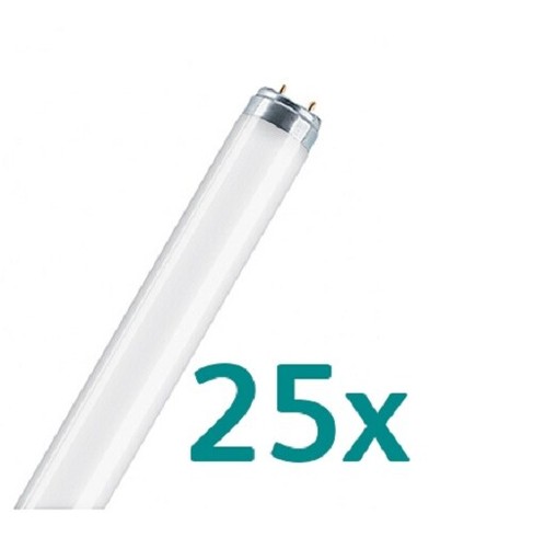 25x osram lumilux 58w - 25x,