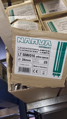 Leuchtstofflampe 58w gelb - leuchtstofflampe,
